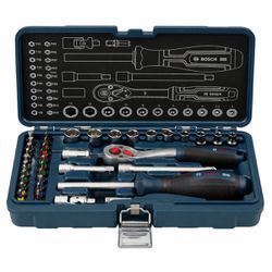 Jogo de Soquetes 1/4'' Com 35 Peças (1600A03AC7) - Bosch Pro