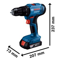 Furadeira e Parafusadeira de Impacto GSB 183-Li Com 2 Baterias e Carregador (06019K91E2) - Bosch