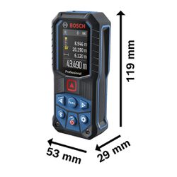 Trena laser GLM 50-27 C 50 metros com Bluetooth - Bosch