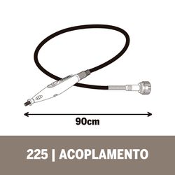 Eixo Flexível Para Detalhes Modelo 225 - Dremel 