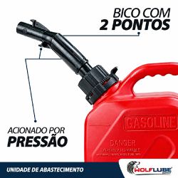 Cortador de Grama a Combustão CC50M + Galão Para Abastecimento Manual 5L - Tramontina