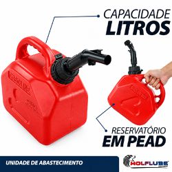 Cortador de Grama a Combustão CC50M + Galão Para Abastecimento Manual 5L - Tramontina