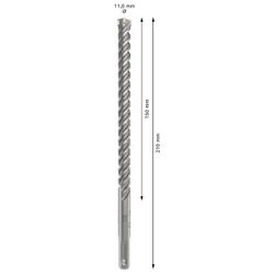 Broca Para Concreto SDS/Plus 5X - 11 x 150 x 210mm (2608706910) - Bosch
