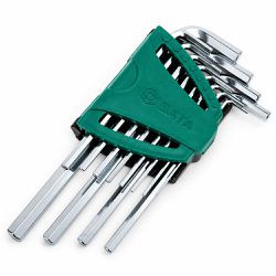 Jogo de Chaves Hexagonais Longas 1/16'' a 3/8'' (ST09108SJ) - Sata