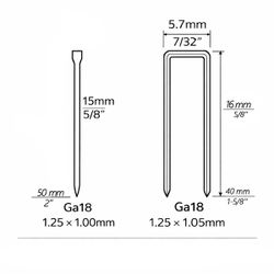 Grampeador Pneumático 2 em 1 (SF5040 RC) - Aeropro