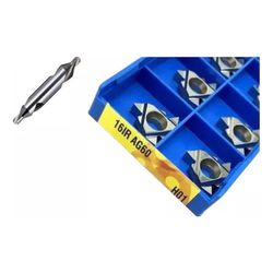 Inserto Pastilha Rosca Interna 60° 16ir P/ Alumíni... - RKPTOOLS