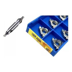 Inserto Pastilha Rosca Externa 60° 16er P/ Alumíni... - RKPTOOLS