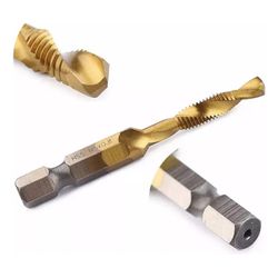 Broca Macho Aço Rápido Revestido Titânio Fura E Fa... - RKPTOOLS