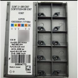 Inserto Pastilha Dcmt 070204 Iscar Caixa Com 10 Un... - RKPTOOLS