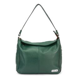 Bolsa Feminina Couro Legitimo Sacola Hobo Média Ve... - Road Seven