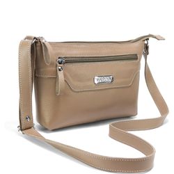 Bolsa Feminina Transversal Pequena em Couro Legiti... - Road Seven