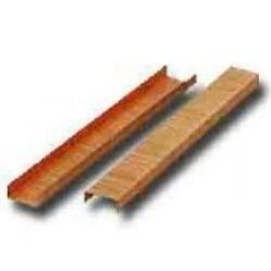 Grampo Para Grampeador Caixa Com 5.000 Cobreado Tam.26x6mm - Romata Ferramentas e Máquinas