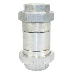 União Check Válvula 1.1/2 Em Alumínio Dupla 5645 - Romata Ferramentas e Máquinas