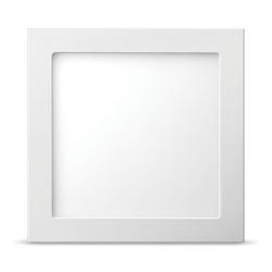 LUMINARIA DE EMBUTIR QUADRADA 6W 6500K BRANCO FRIO 12X12CM - Romata Ferramentas e Máquinas