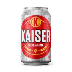 CERVEJA KAISER LATA 350ML - Romata Ferramentas e Máquinas