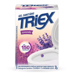 DETERGENTE ODORIZADOR SANITARIO EM GEL TRIEX LAVANDA - Romata Ferramentas e Máquinas