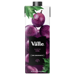 SUCO DEL VALLE MAIS NECTAR UVA 1 LITRO - Romata Ferramentas e Máquinas