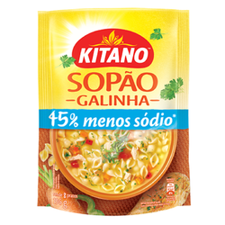 SOPÃO KITANO MISTURA P/ SOPA DE GALINHA RENDE 8 PORÇÕES 196 GRAMAS - Romata Ferramentas e Máquinas