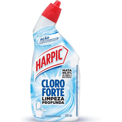 Limpador Desinfetante Para Sanitários Cloro forte 500ml 12400 - Romata Ferramentas e Máquinas