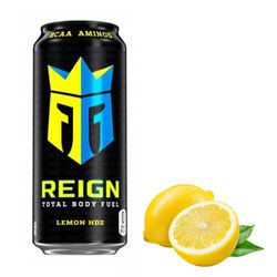 Energético Reign Lemon Lata - 473ml - Romata Ferramentas e Máquinas