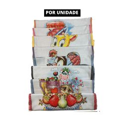 Pano de Prato 40x65 Estampado Com Viés P05.005 - Romata Ferramentas e Máquinas