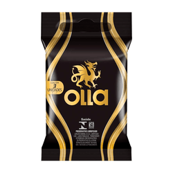 PRESERVATIVO LUBRIFICADO OLLA EFEITO RETARDANTE PCT COM 3 UN - Romata Ferramentas e Máquinas