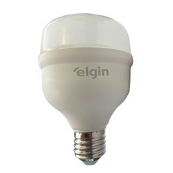 LAMPADA BULBO LED T ELGIM 40W BIVOLT BRANCO FRIO 6500K - Romata Ferramentas e Máquinas