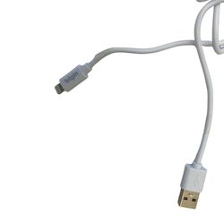 CABO CONECTOR ELGIN USB 2.0 APPLE LIGHTNING 1 METRO BRANCO P/ IOS - Romata Ferramentas e Máquinas