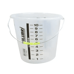 BALDE GRADUADO EM POLIETILENO VILUBRI 10 LITROS COM ALÇA - Romata Ferramentas e Máquinas