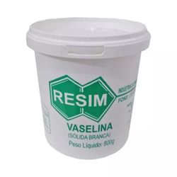 VASELINA SOLIDA MINERAL U.S.P. RESIN 800G USO FARMACÊUTICO E INDUSTRIAL - Romata Ferramentas e Máquinas