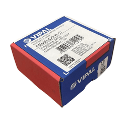 REMENDO A FRIO VIPAL R-01 REDONDO 40MM CAIXA COM 120UN - Romata Ferramentas e Máquinas