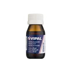 CATALIZADOR VIPAL VIPAFIX 60 25ML P/ CIMENTO VULCANIZANTE EXTRA FORTE - Romata Ferramentas e Máquinas