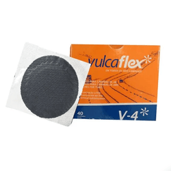 REMENDO A FRIO VULCAFLEX V-4 REDONDO 80MM CAIXA COM 40UN - Romata Ferramentas e Máquinas