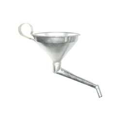 FUNIL 2 CURVAS USO GERAL EM AÇO ZINCADO LUBEFER LUB-54 - Romata Ferramentas e Máquinas