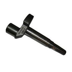 Eixo Virabrequim 25/30 Trava Elástica Com Porca Na Ponta 1039 - Romata Ferramentas e Máquinas