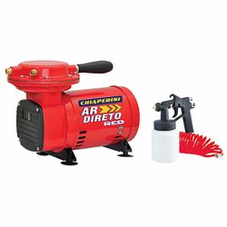 MOTOCOMPRESSOR AR DIRETO RED BIVOLT 2,3PCM 1/3HP COM KIT DE ACESSORIOS - Romata Ferramentas e Máquinas