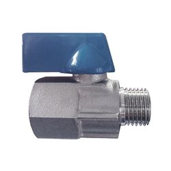 Válvula Esfera Mini Fecho Rápido 1/4 MMF 3097 02 - Romata Ferramentas e Máquinas