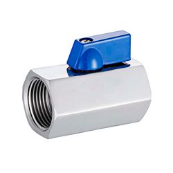 Válvula Esfera Mini Fecho Rápido 1/8 MFF 3096 01 - Romata Ferramentas e Máquinas