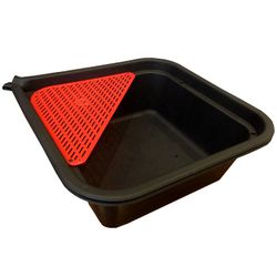 Bacia Para Lavar Peças em Polipropileno Quadrada 10L - Romata Ferramentas e Máquinas