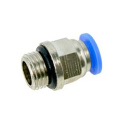 CONEXAO DE ENGATE RAPIDO CONECTOR RETO MACHO TUBO 08 X 3/8 - Romata Ferramentas e Máquinas