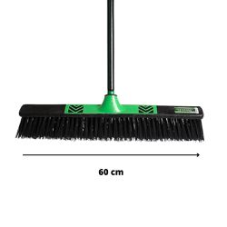 VASSOURA TIPO PIACAVA 60CM + CABO 1,40 X 22MM - Romata Ferramentas e Máquinas