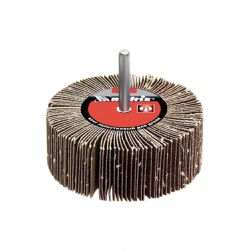 RODA DE LIXA P 80 COM HASTE 60X20X6MM - Romata Ferramentas e Máquinas