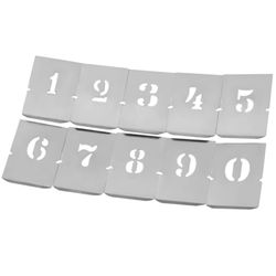 Chapa Para Pintar Letras 50mm - Romata Ferramentas e Máquinas