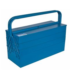 Caixa Para Ferramentas 50cm Sanfonada Com 7 Gavetas Alça Fixa - Romata Ferramentas e Máquinas