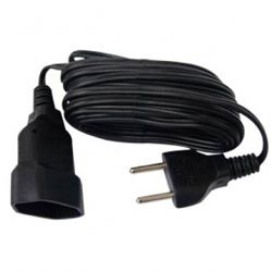 Cordão Prolongador 10A - 3 Metros - Preto PA013855 - Romata Ferramentas e Máquinas