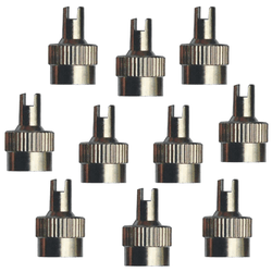 10 TAMPA METALICA COM FENDA P/ BICO DE PNEUS E CAMARAS - Romata Ferramentas e Máquinas