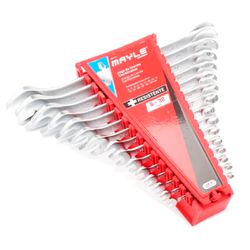 Jogo de Chave Combinada 6 a 32mm - 15 Peças 53317 - Romata Ferramentas e Máquinas