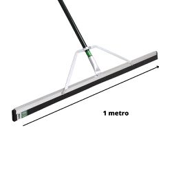 RODO EM ALUMINIO 1 METRO + CABO 1,40 - Romata Ferramentas e Máquinas