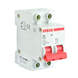 Disjuntor DIM Bipolar 63A 3KA 38323 - Romata Ferramentas e Máquinas