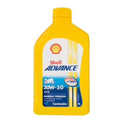 ÓLEO LUBRIFICANTE PARA MOTORES ADVANCE 4T AX5 20W-50 MINERAL PREMIUM - Romata Ferramentas e Máquinas